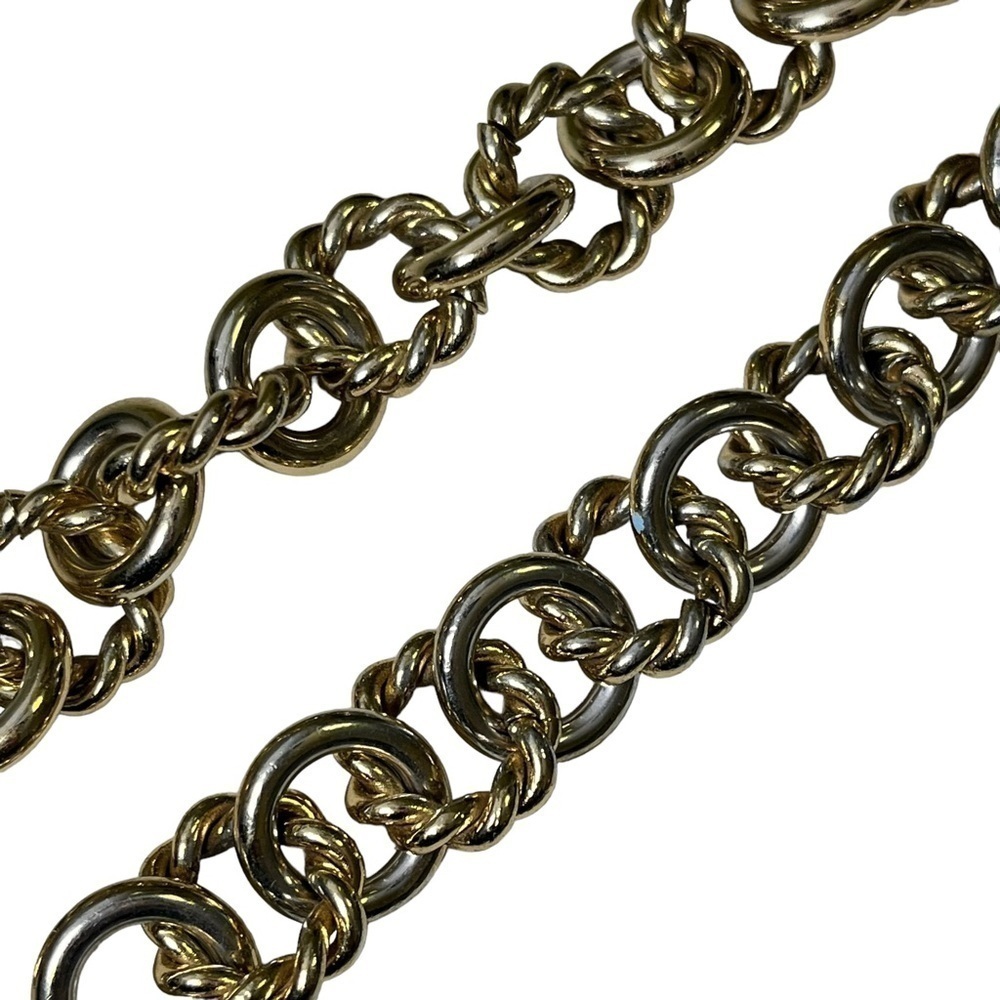 J Crew Gold Chunky Chain Bracelets Nautical - Picture 7 of 9